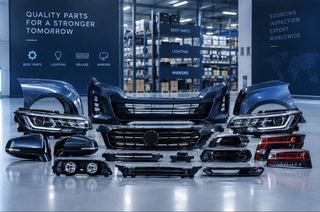 Aftermarket and body parts — bumpers, headlights, grilles and mirrors